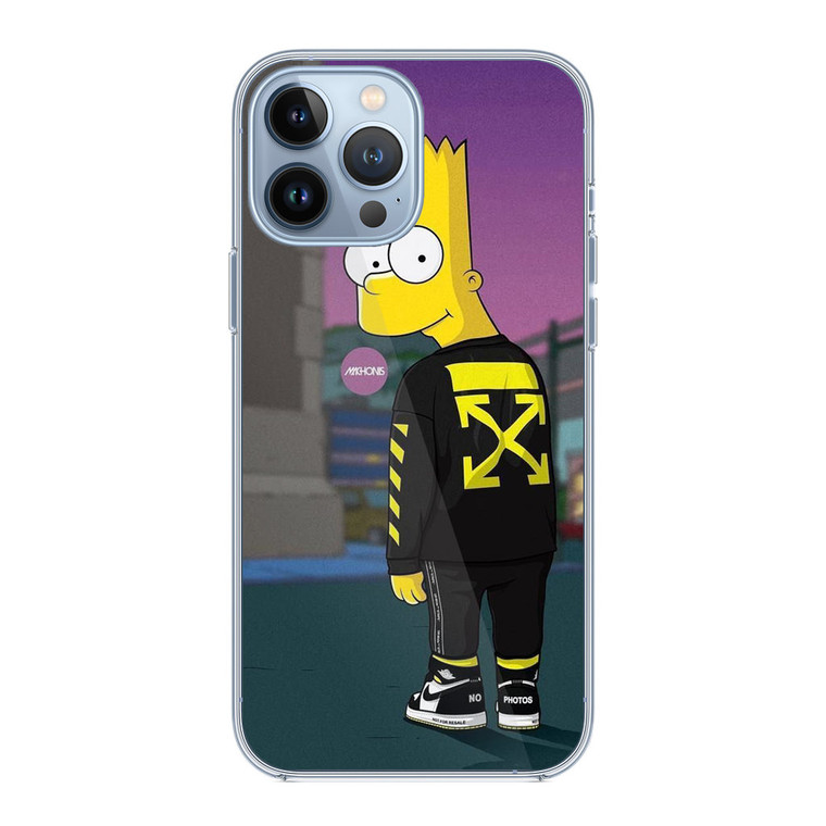 Bart Hypebeast OW iPhone 13 Pro Max Case