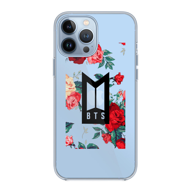BTS Flower Logo iPhone 13 Pro Max Case
