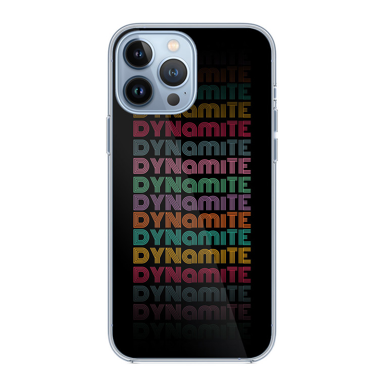 BTS Dynamite iPhone 13 Pro Max Case