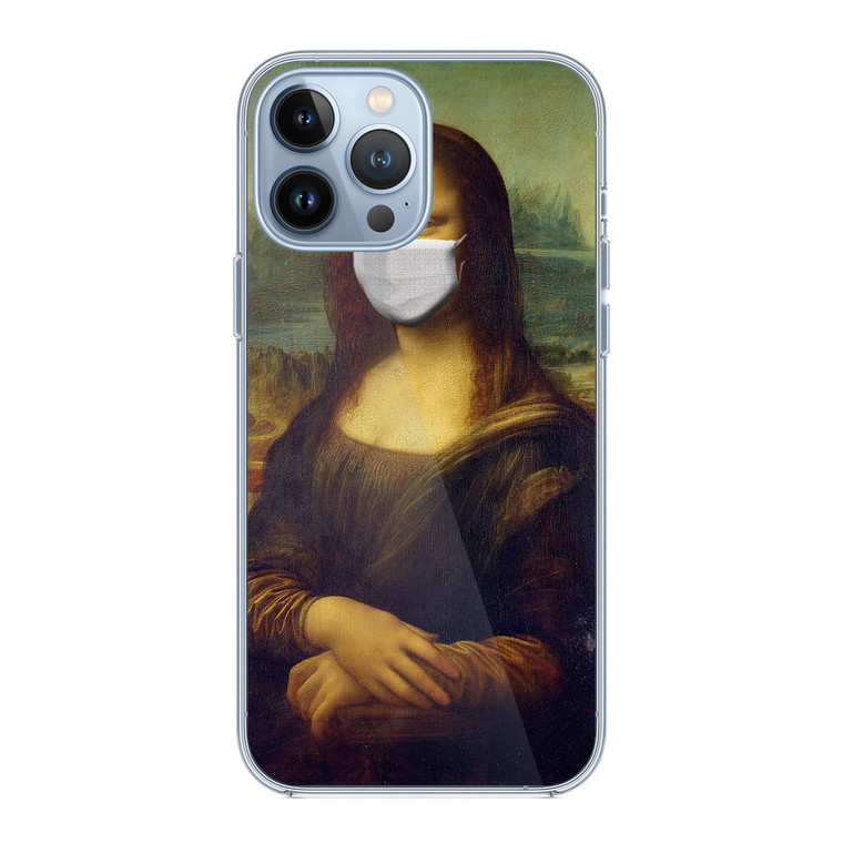 Monalisa Wear Mask iPhone 13 Pro Max Case
