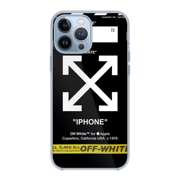 Off White X Apple iPhone 13 Pro Max Case
