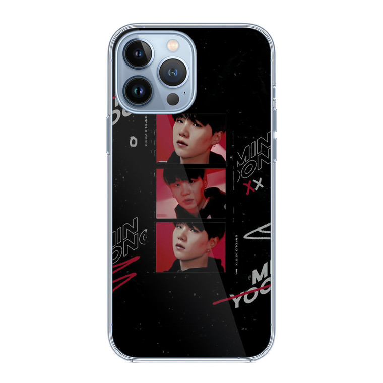 Min Yoongi iPhone 13 Pro Max Case