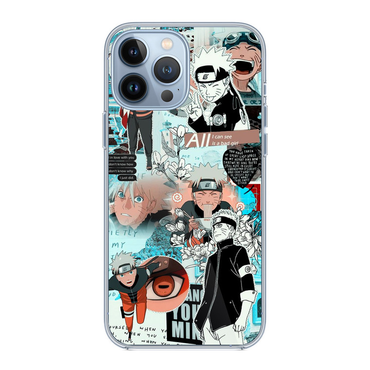 Naruto Collage iPhone 13 Pro Max Case