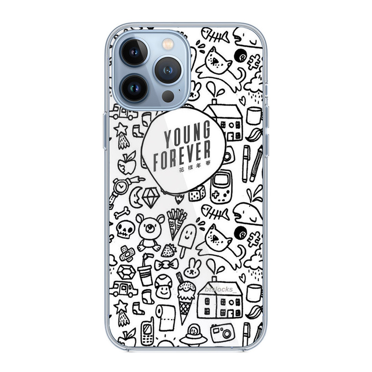BTS Young Forever iPhone 13 Pro Max Case