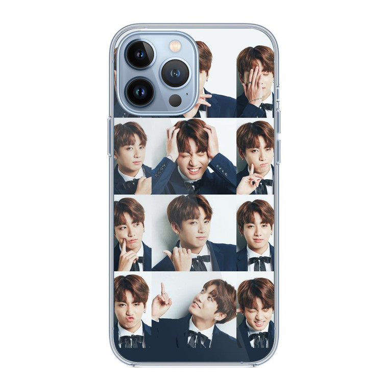 Jungkook Collage iPhone 13 Pro Max Case