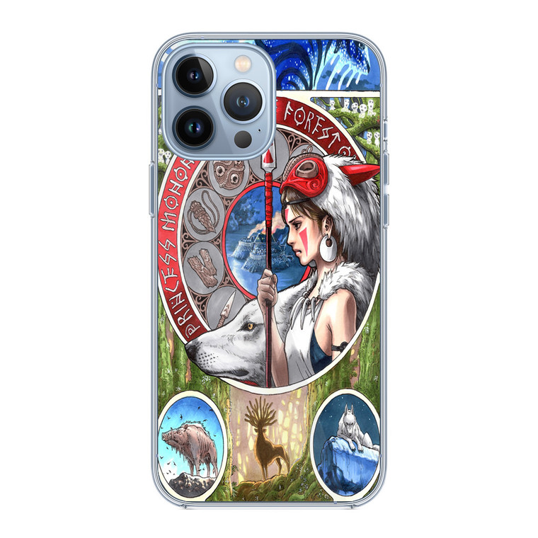 Princess Mononoke Noveau iPhone 13 Pro Case