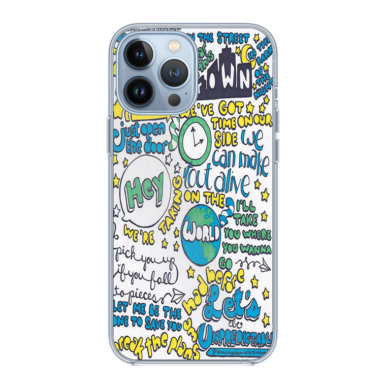 5Sos Unpredictable Lyric iPhone 13 Pro Case