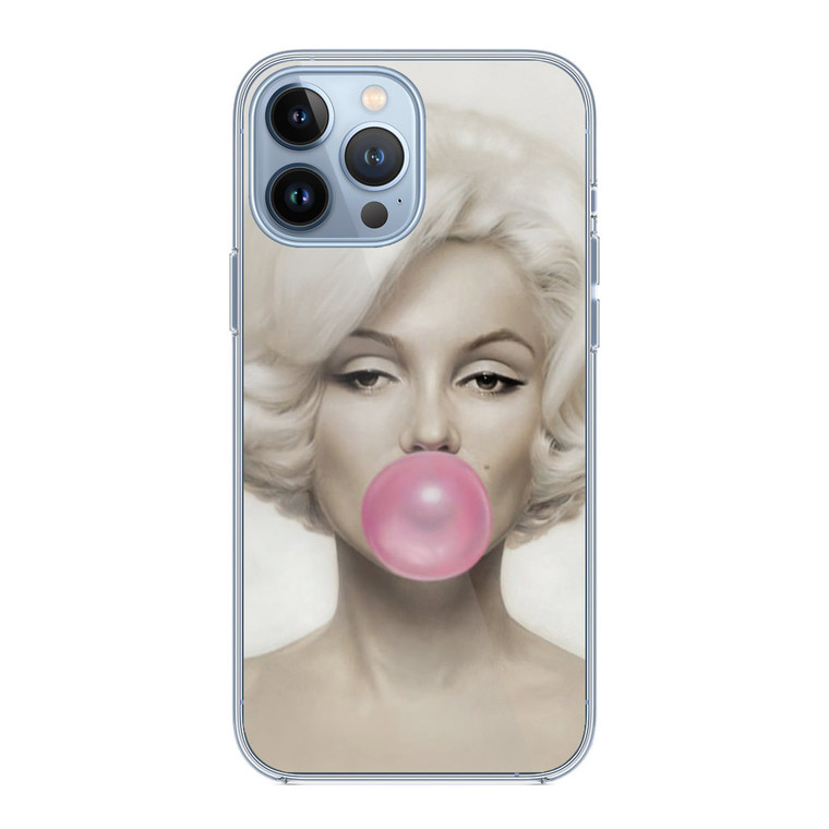 Marylin Monroe Bubblegum iPhone 13 Pro Case