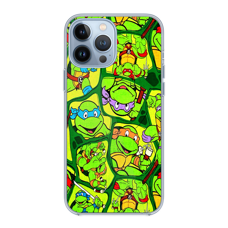 Teenage Mutant Ninja Turtles Collage iPhone 13 Pro Case