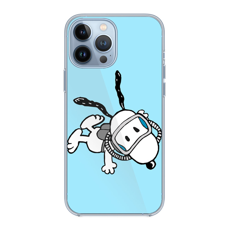 Snoopy Scuba Diving iPhone 13 Pro Case