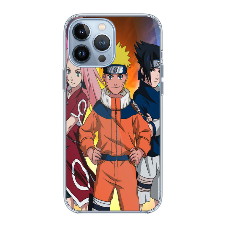 Naruto Sasuke Sakura iPhone 13 Pro Case