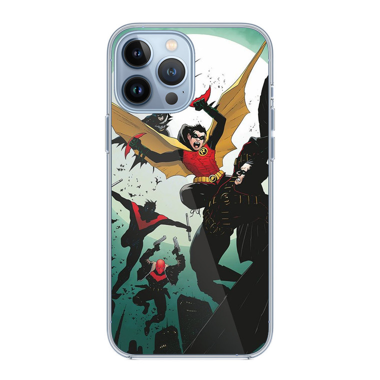 Robin, Red Robin, Red Hood and Nightwing iPhone 13 Pro Case