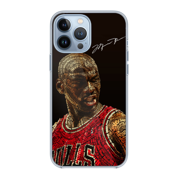 Michael Jordan Art iPhone 13 Pro Case