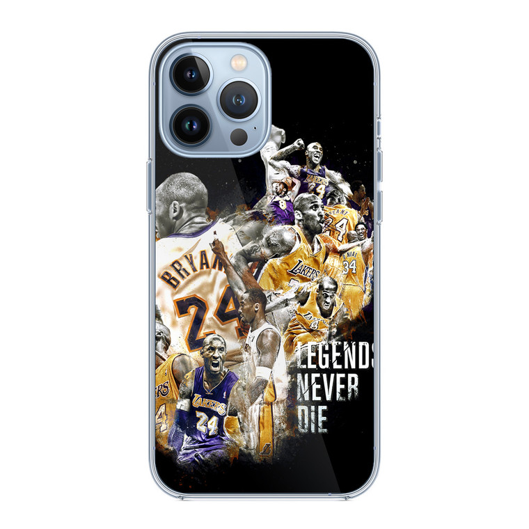 Kobe Bryant Legends Never Die iPhone 13 Pro Case