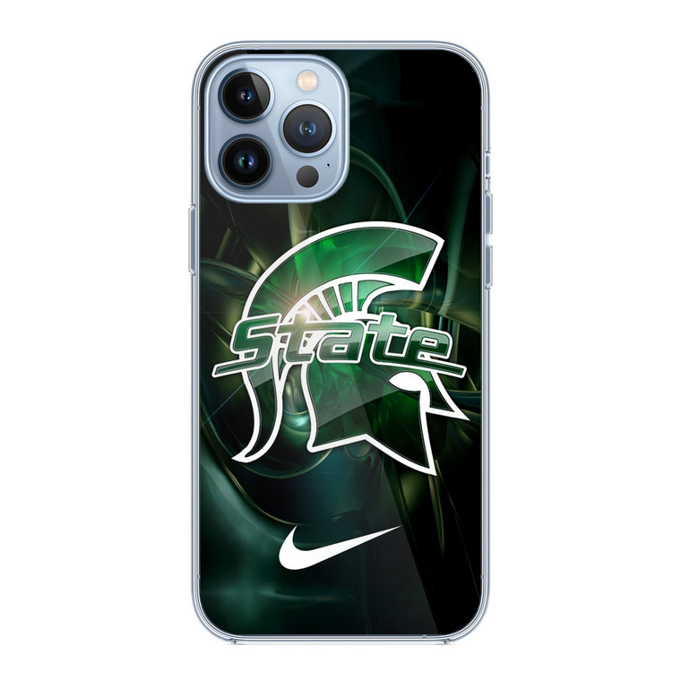 Michigan State Nike iPhone 13 Pro Case