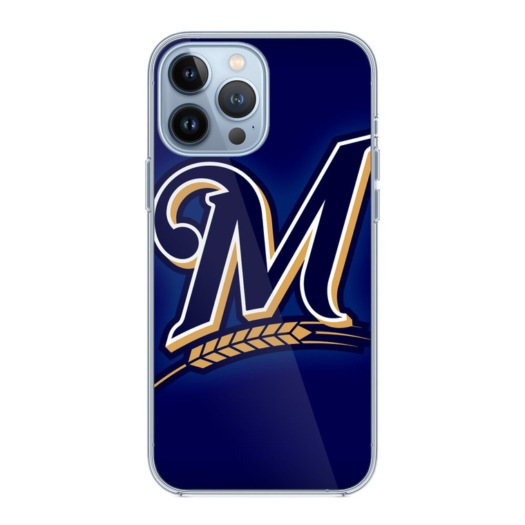 Milwaukee Brewers Baseball Team Logo iPhone 13 Pro Case