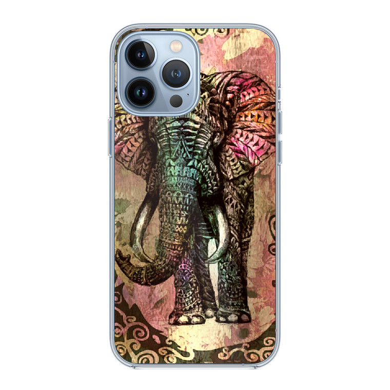 Tribal Elephant iPhone 13 Pro Case