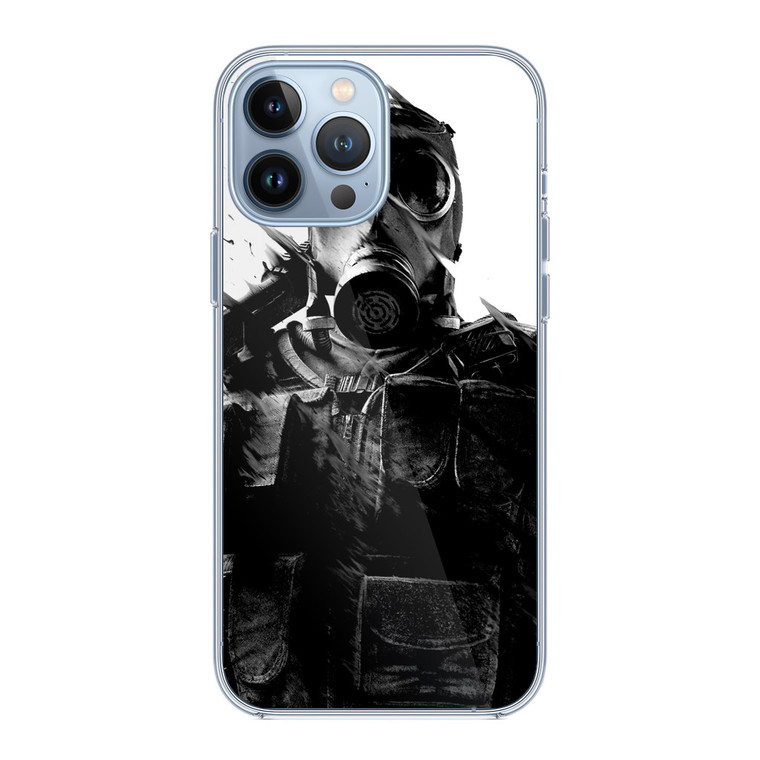 Tom Clancy Rainbow Six Siege Artwork iPhone 13 Pro Case