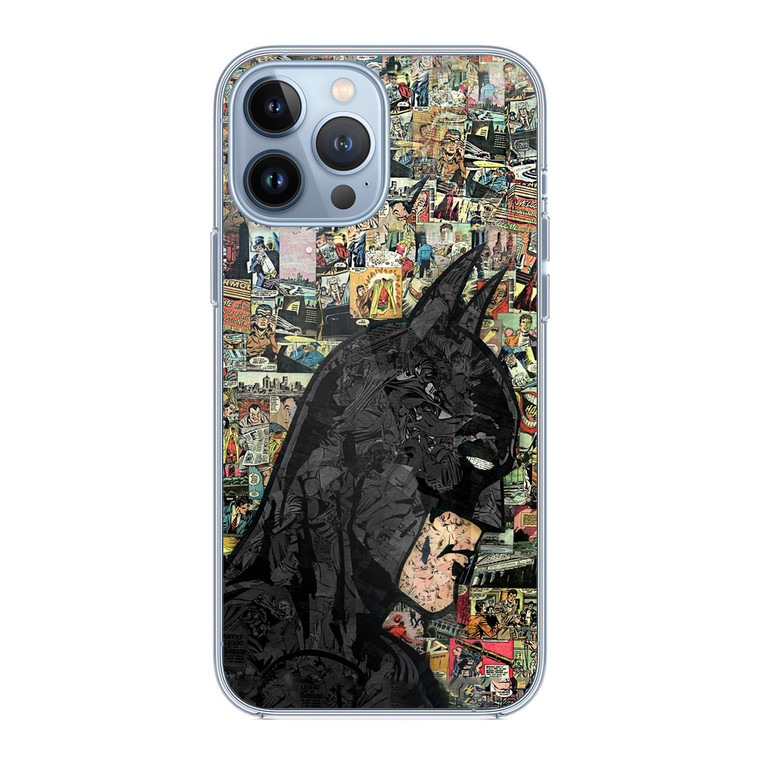 Batman Comics Patern iPhone 13 Pro Case