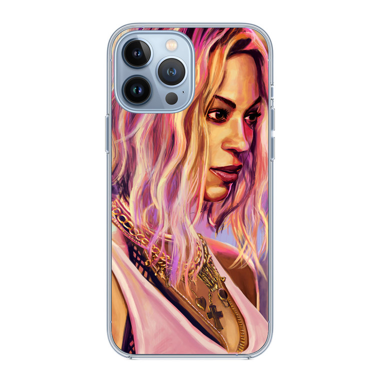 Beyonce Drawing Art iPhone 13 Pro Case