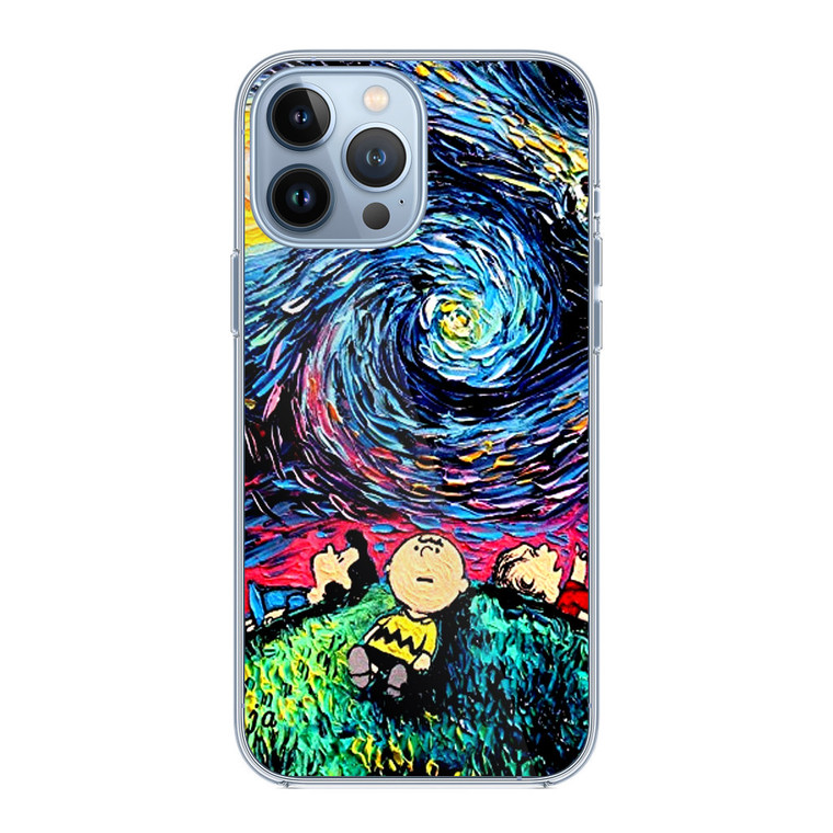 Peanuts Starry Night iPhone 13 Pro Case