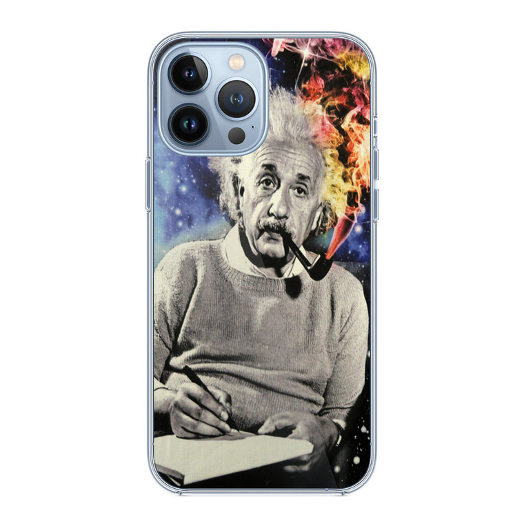 Albert Einstein Smoking iPhone 13 Pro Case