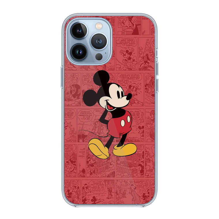 Mickey Mouse Black iPhone 13 Pro Case