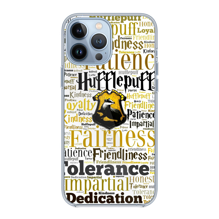Hufflepuff Quote iPhone 13 Pro Case