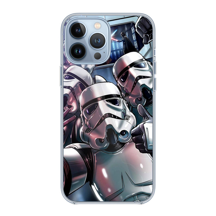 Star Wars Stormtrooper Selfie iPhone 13 Pro Case