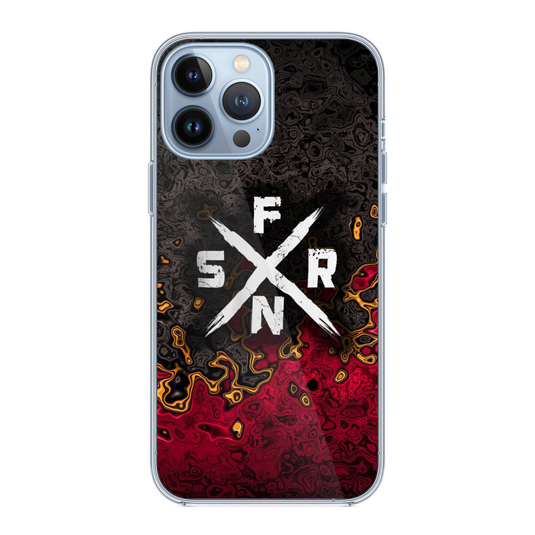 WWE Seth Rollins SFNR Logo iPhone 13 Pro Case