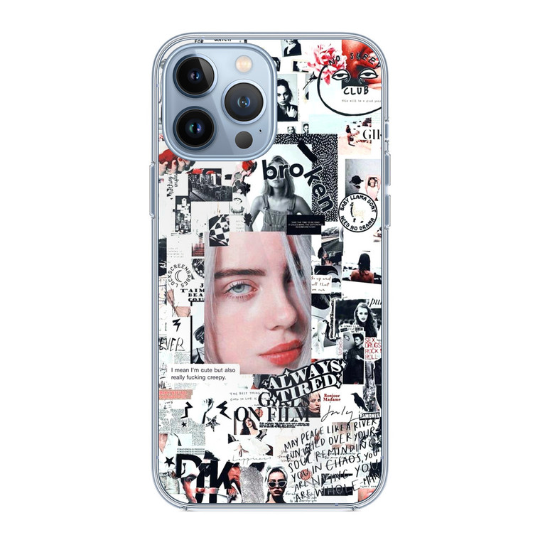 Billie Eilish Collage iPhone 13 Pro Case