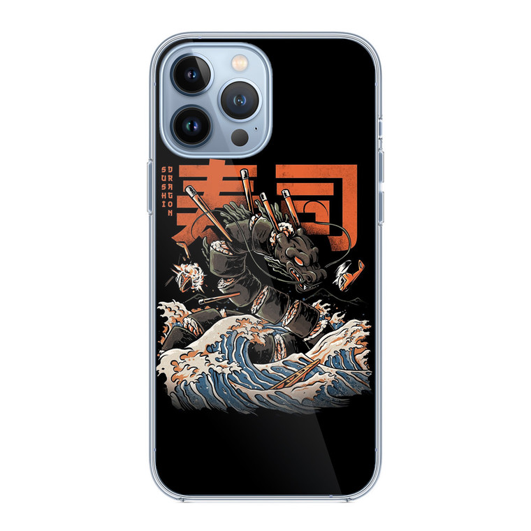 The Black Sushi Dragon iPhone 13 Pro Case