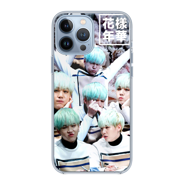 BTS Suga Collage iPhone 13 Pro Case