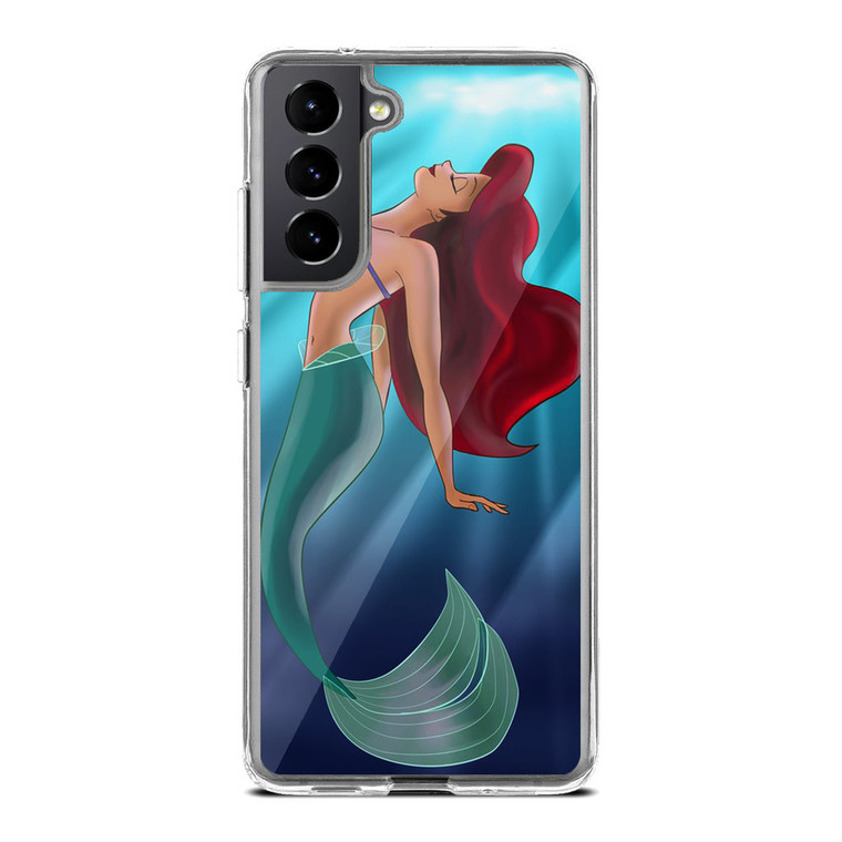Ariel Little Mermaid Samsung Galaxy S21 FE Case