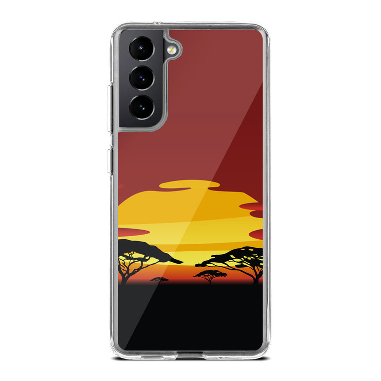 African Sunset Samsung Galaxy S21 FE Case