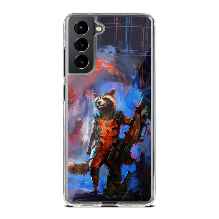 Guardians Of The Galaxy Rocket Racoon Samsung Galaxy S21 FE Case