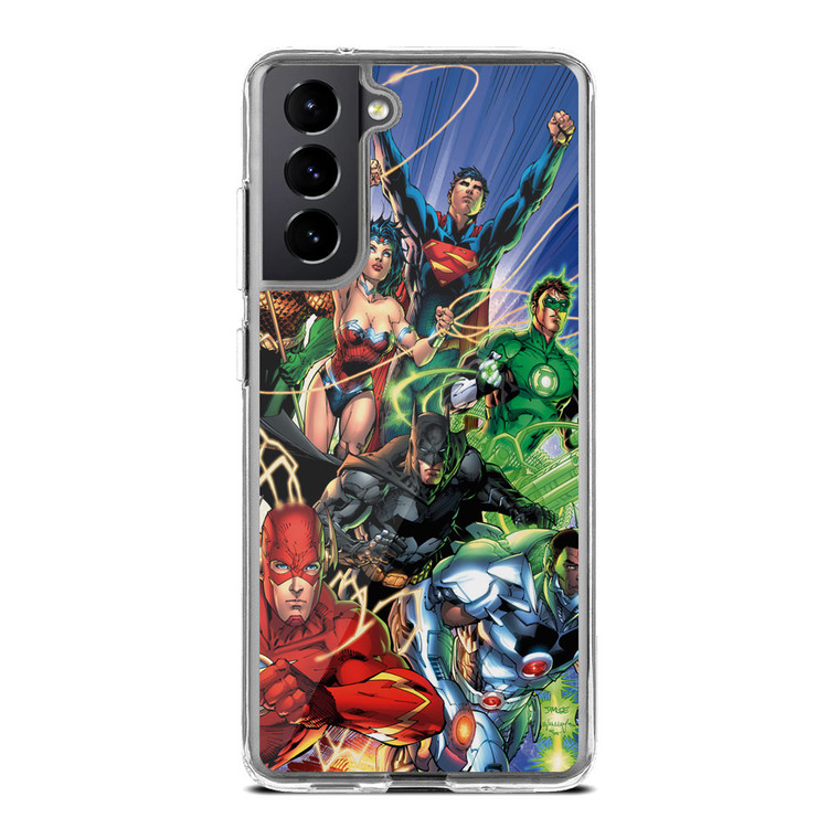 Justice League Samsung Galaxy S21 FE Case