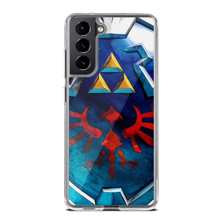 Zelda Link Hylian Shield Samsung Galaxy S21 FE Case