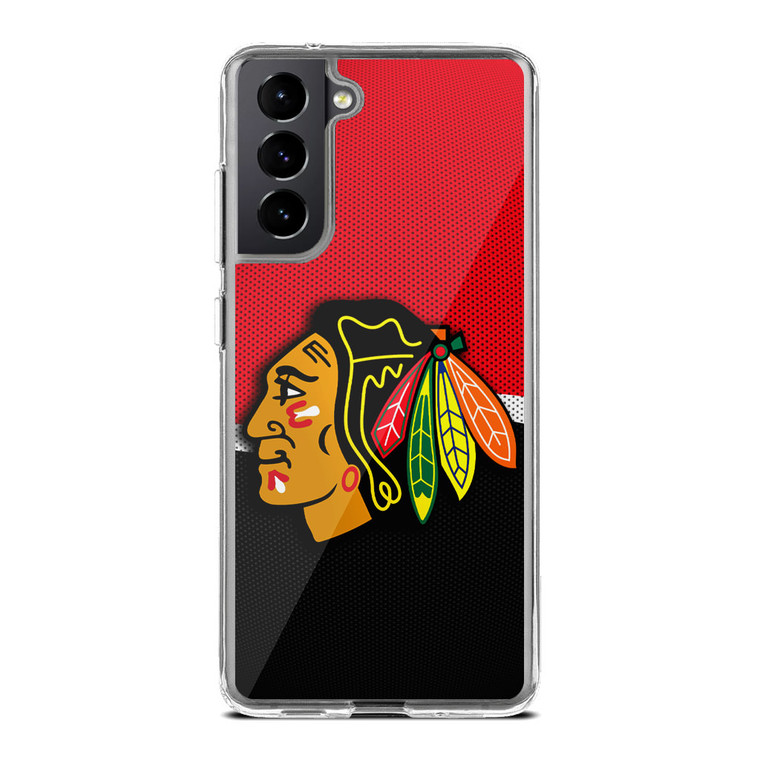 Chicago Blackhawks Samsung Galaxy S21 FE Case