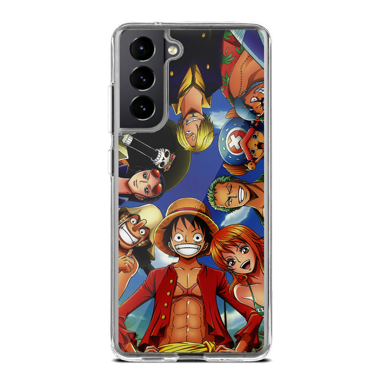 One Piece Luffy Crew Samsung Galaxy S21 FE Case