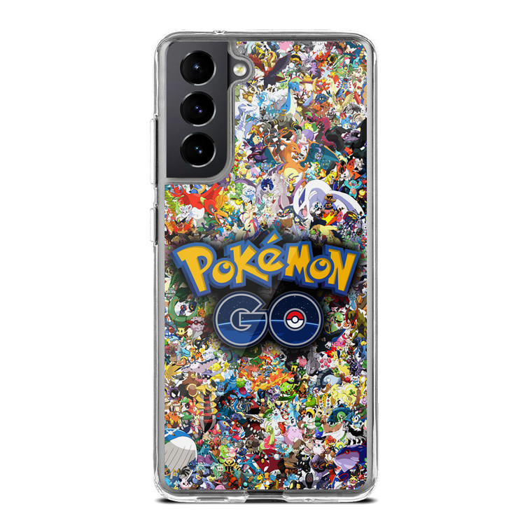 Pokemon GO All Pokemon Samsung Galaxy S21 FE Case