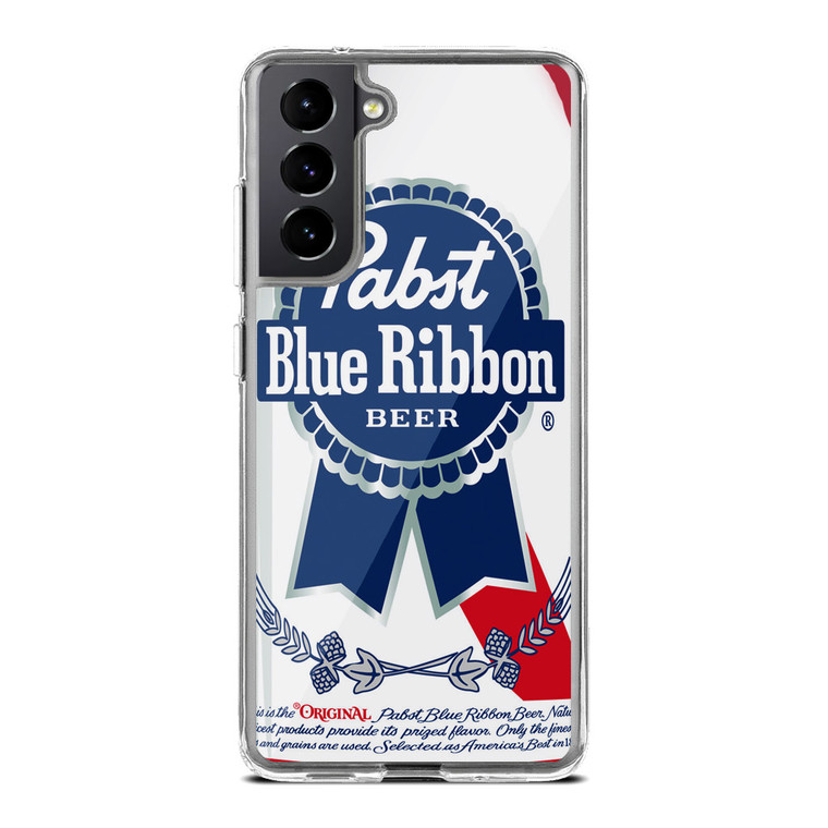 Pabst Blue Ribbon Beer Samsung Galaxy S21 FE Case