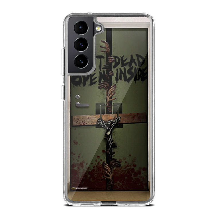 Walking Dead Door Cling Samsung Galaxy S21 FE Case