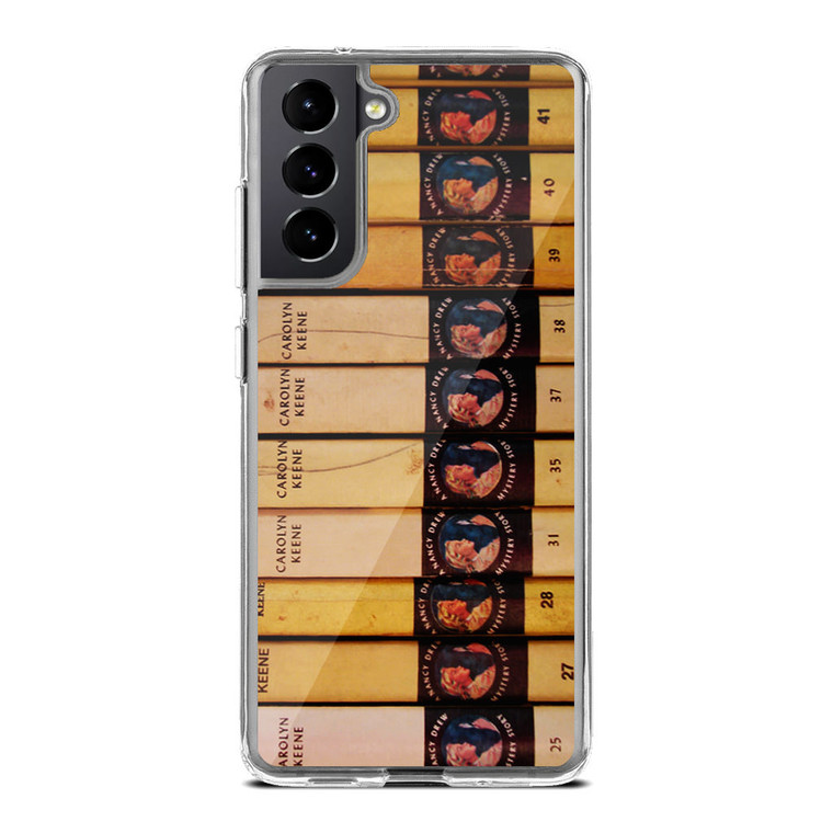 Nancy Drew Book Collections Samsung Galaxy S21 FE Case