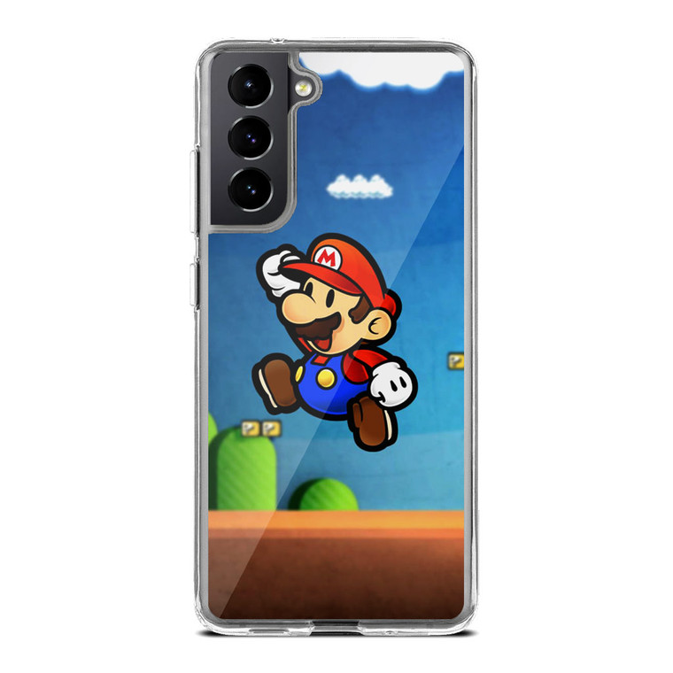 Super Mario Bros 2017 Samsung Galaxy S21 FE Case