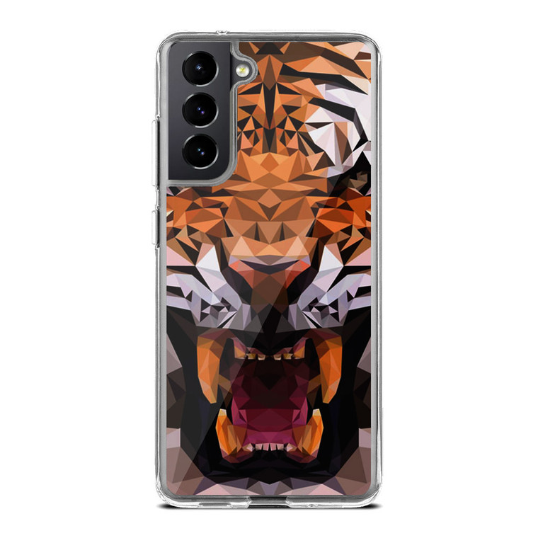 Tiger Polygon Samsung Galaxy S21 FE Case