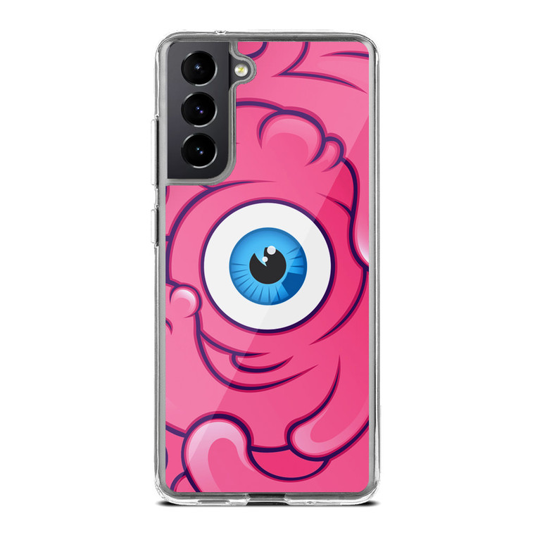 All Seeing Bubblegum Eye Samsung Galaxy S21 FE Case