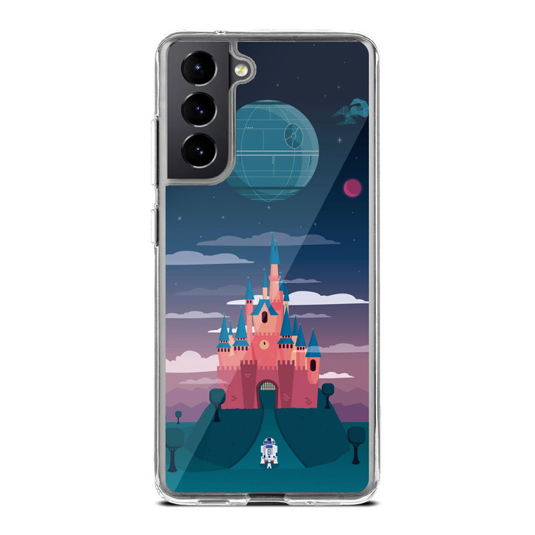 Disney Star Wars Castle Samsung Galaxy S21 FE Case
