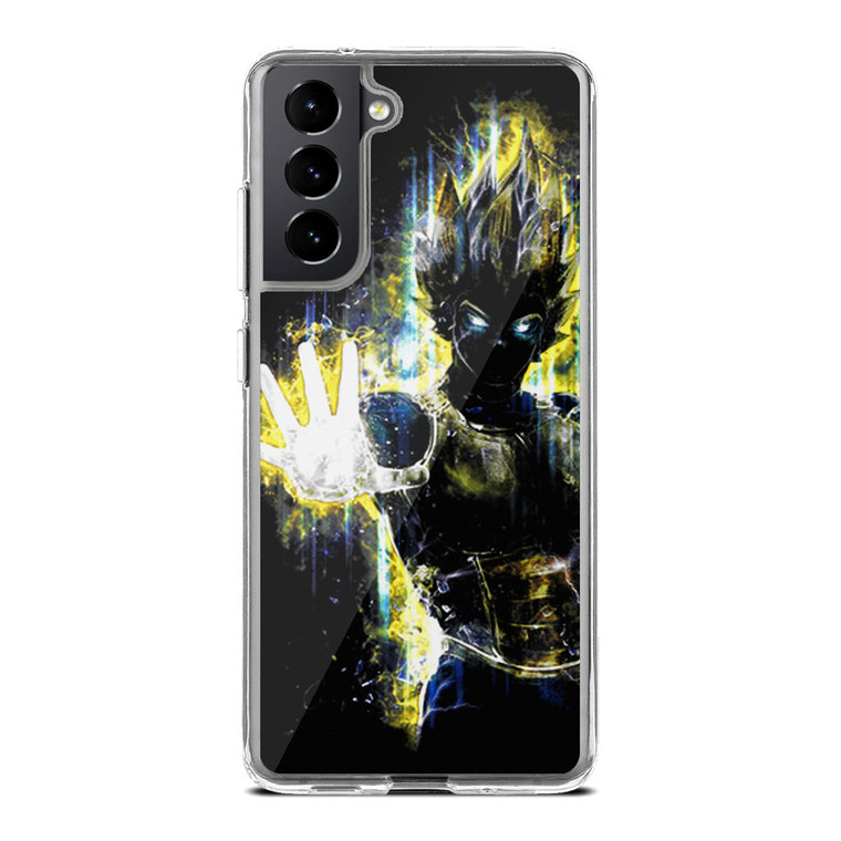 Dragon Ball Z Vegeta Bad Man Saiyan Prince Samsung Galaxy S21 FE Case