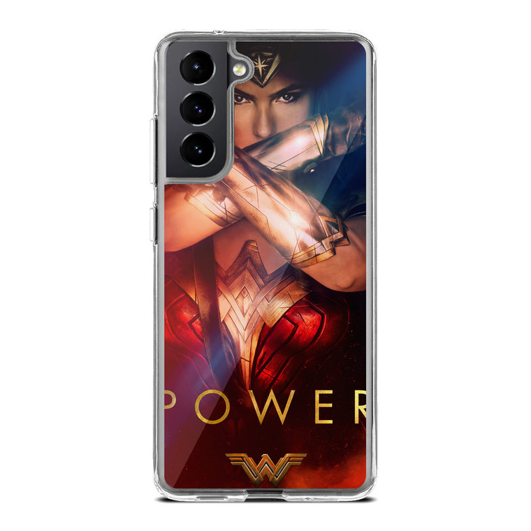 Wonder Woman 2017 Poster Samsung Galaxy S21 FE Case